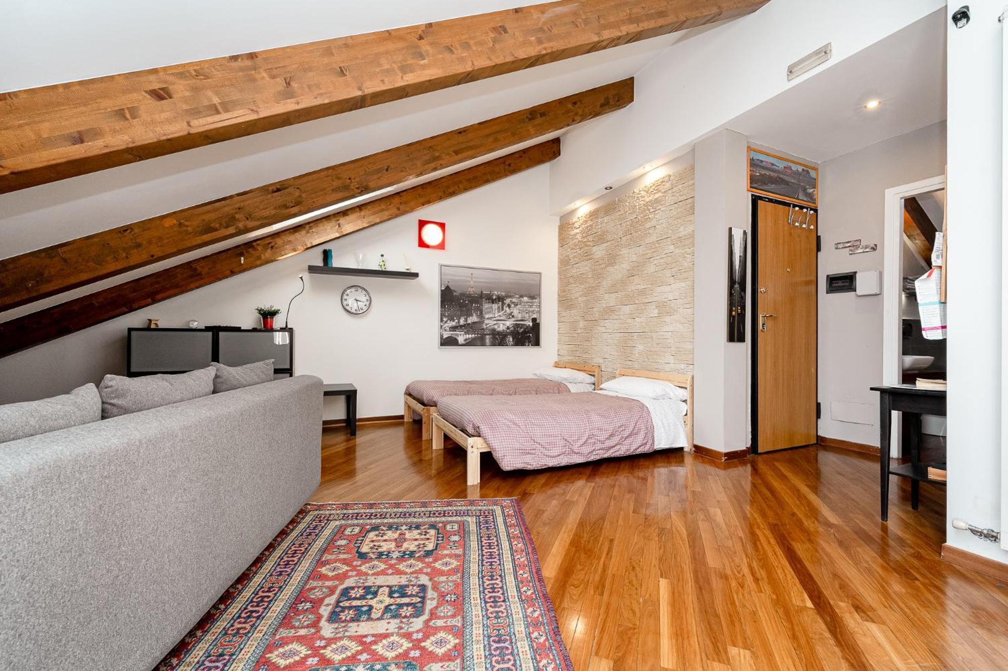 Stagabin La Mansarda Panoramica Un Rifugio Di Eleganza E Tranquillita Apartment Turin Exterior photo